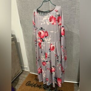 Women’s Boutique (1X) Long Sleeve Dress